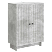 Dressoir 66x34,5x90 cm bewerkt hout betongrijs