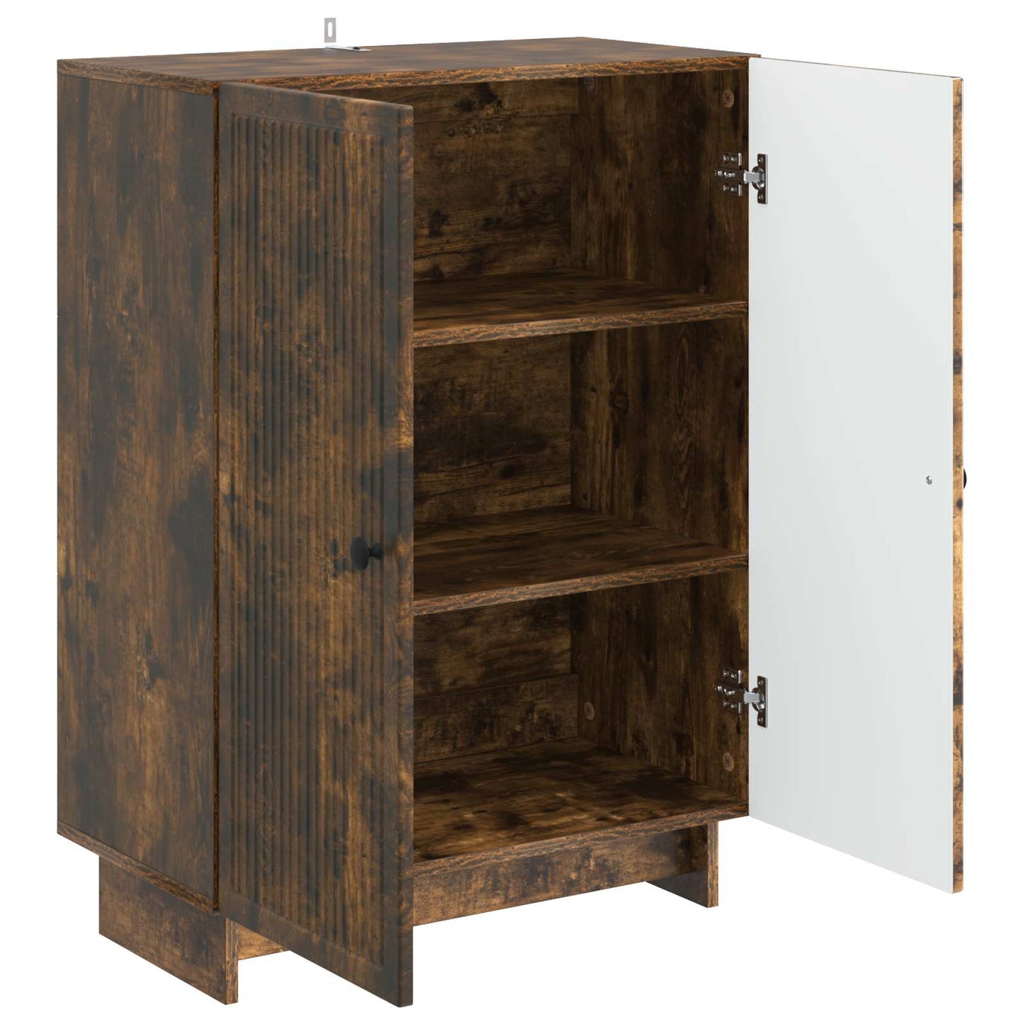 Dressoir Gerookt eiken 66 x 34,5 x 90 cm Bewerkt hout