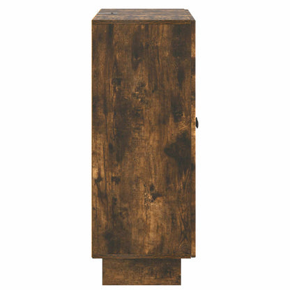 Dressoir Gerookt eiken 66 x 34,5 x 90 cm Bewerkt hout