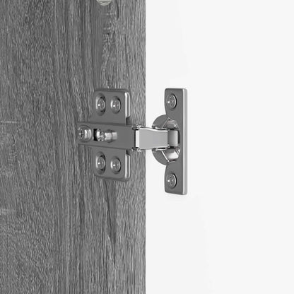 Dressoir Grijs sonoma 66 x 34,5 x 90 cm Bewerkt hout