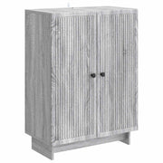 Dressoir 66x34,5x90 cm grijs sonoma bewerkt hout