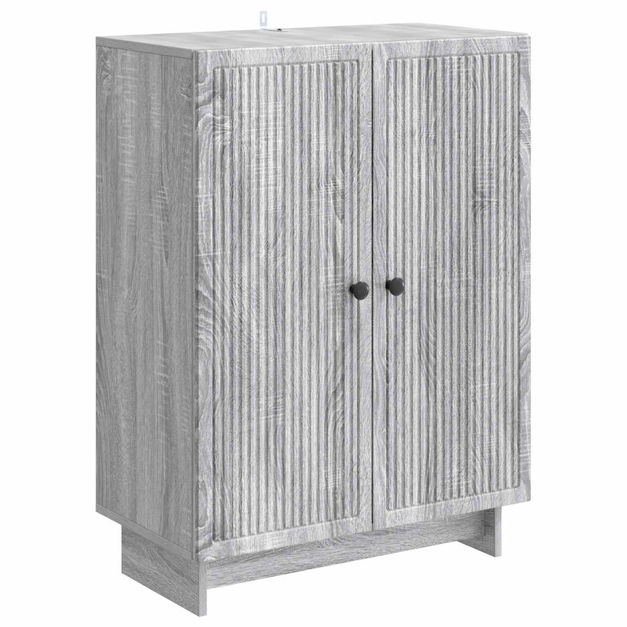 Dressoir Grijs sonoma 66 x 34,5 x 90 cm Bewerkt hout