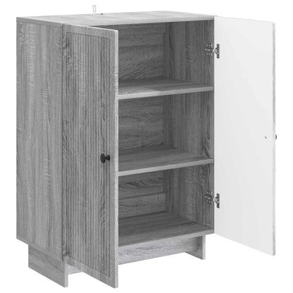 Dressoir Grijs sonoma 66 x 34,5 x 90 cm Bewerkt hout