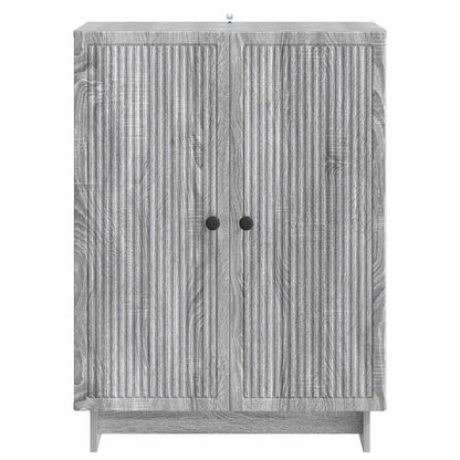 Dressoir Grijs sonoma 66 x 34,5 x 90 cm Bewerkt hout