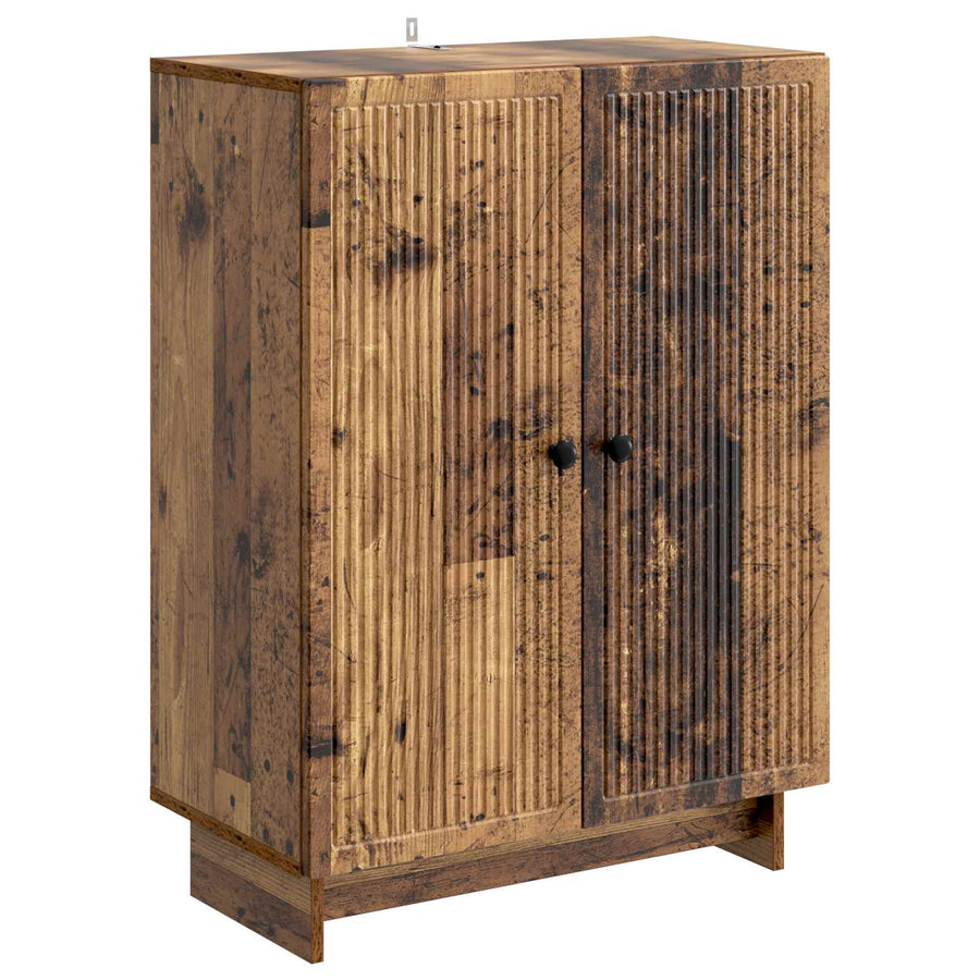 Dressoir Oud hout 66 x 34,5 x 90 cm Bewerkt hout