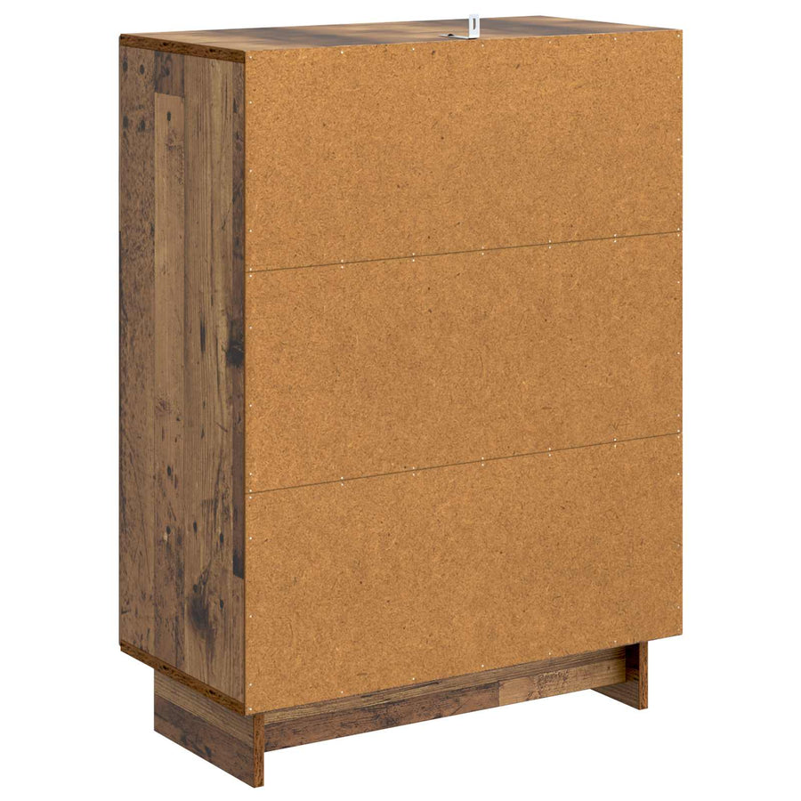 Dressoir Oud hout 66 x 34,5 x 90 cm Bewerkt hout