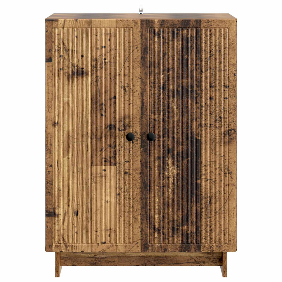 Dressoir Oud hout 66 x 34,5 x 90 cm Bewerkt hout
