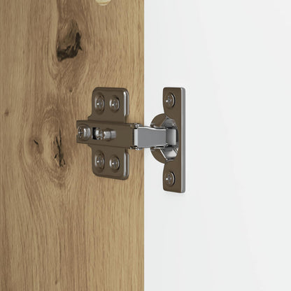 Dressoir Artisanaal eiken 66 x 34,5 x 90 cm Bewerkt hout