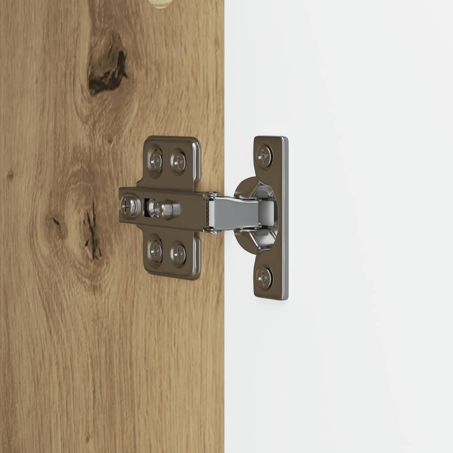 Dressoir Artisanaal eiken 66 x 34,5 x 90 cm Bewerkt hout