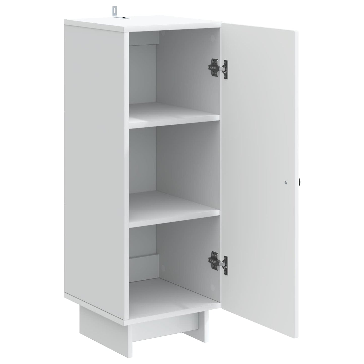 Dressoir Wit 33 x 34,5 x 90 cm Bewerkt hout