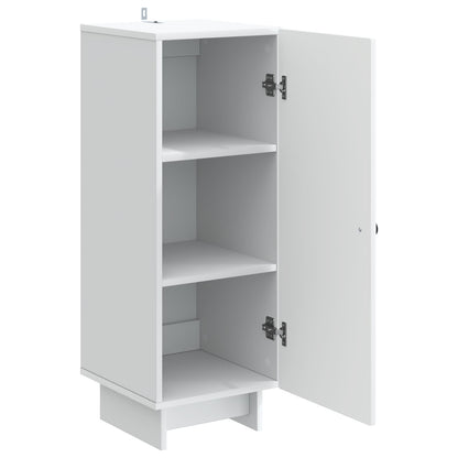 Dressoir Wit 33 x 34,5 x 90 cm Bewerkt hout