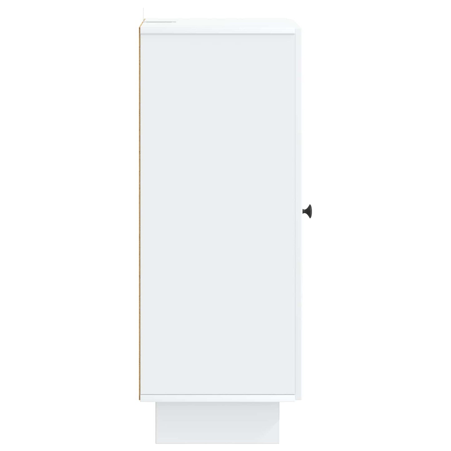 Dressoir Wit 33 x 34,5 x 90 cm Bewerkt hout