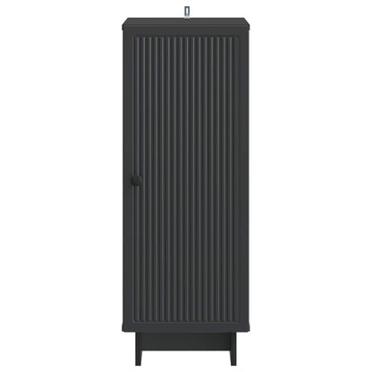 Kast Zwart 33 x 34,5 x 90 cm Geconstrueerd hout