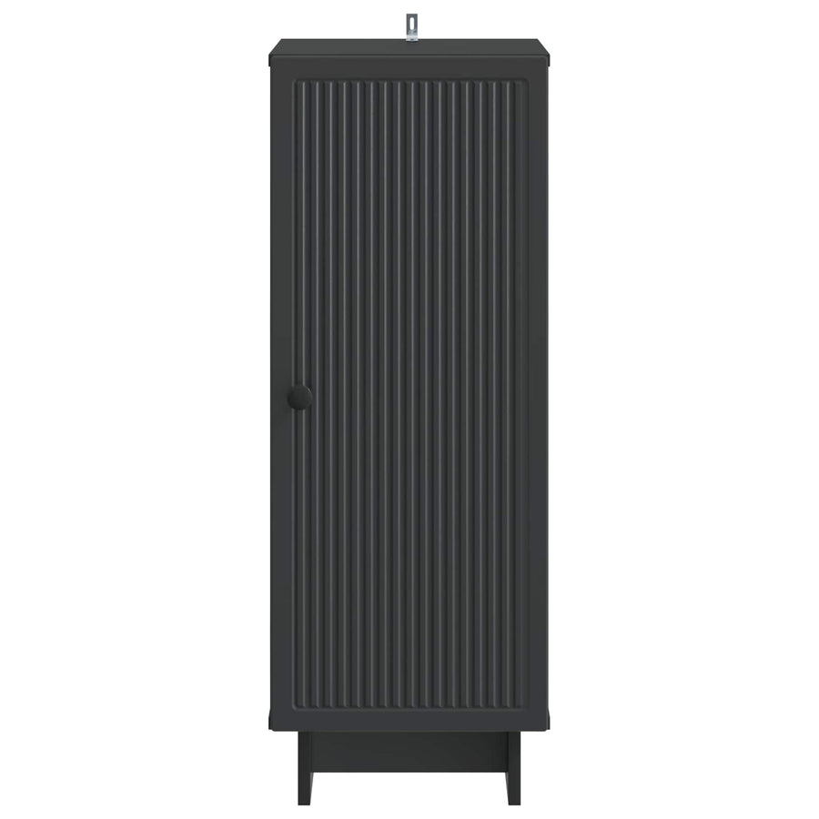 Kast Zwart 33 x 34,5 x 90 cm Geconstrueerd hout