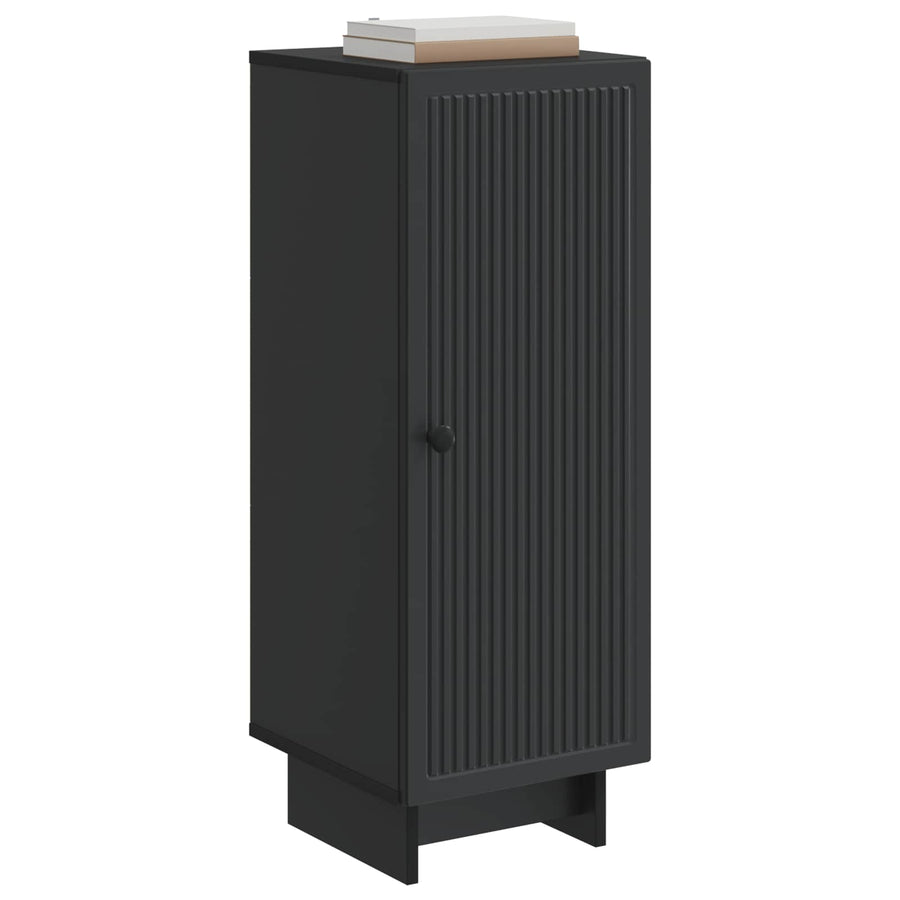 Kast Zwart 33 x 34,5 x 90 cm Geconstrueerd hout