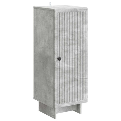 Kast Beton Grijs 33 x 34,5 x 90 cm Geconstrueerd hout