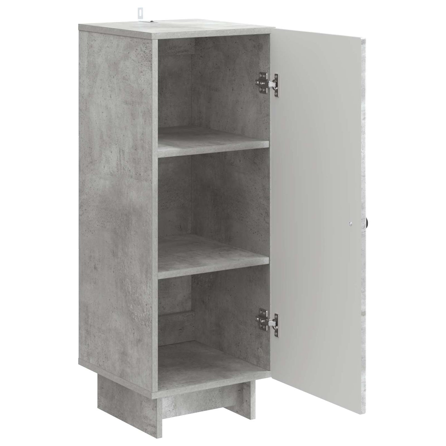 Kast Beton Grijs 33 x 34,5 x 90 cm Geconstrueerd hout