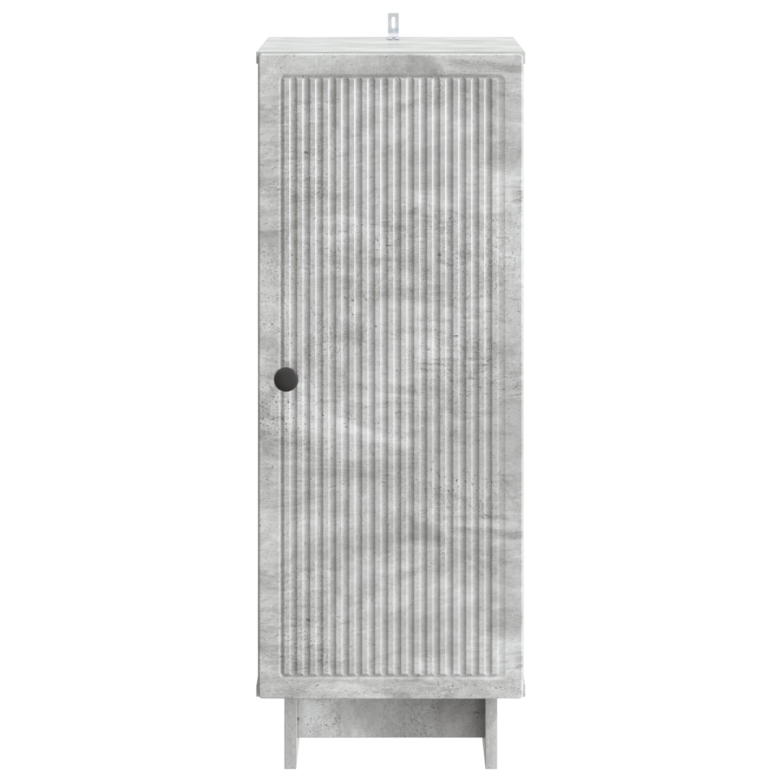 Kast Beton Grijs 33 x 34,5 x 90 cm Geconstrueerd hout
