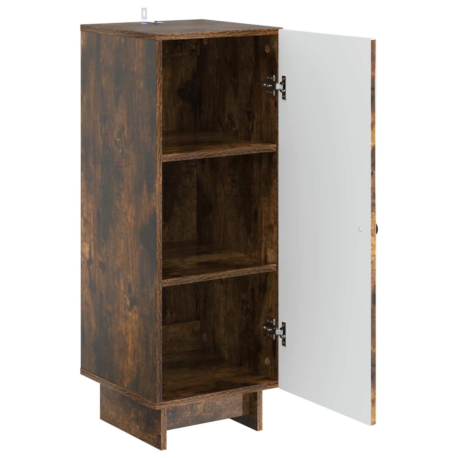 Kast Gerookte Eik 33 x 34,5 x 90 cm Geconstrueerd hout