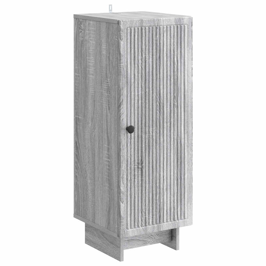 Kast Grijze Sonoma 33 x 34,5 x 90 cm Geconstrueerd hout