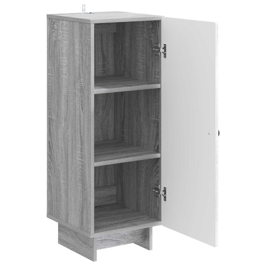 Kast Grijze Sonoma 33 x 34,5 x 90 cm Geconstrueerd hout