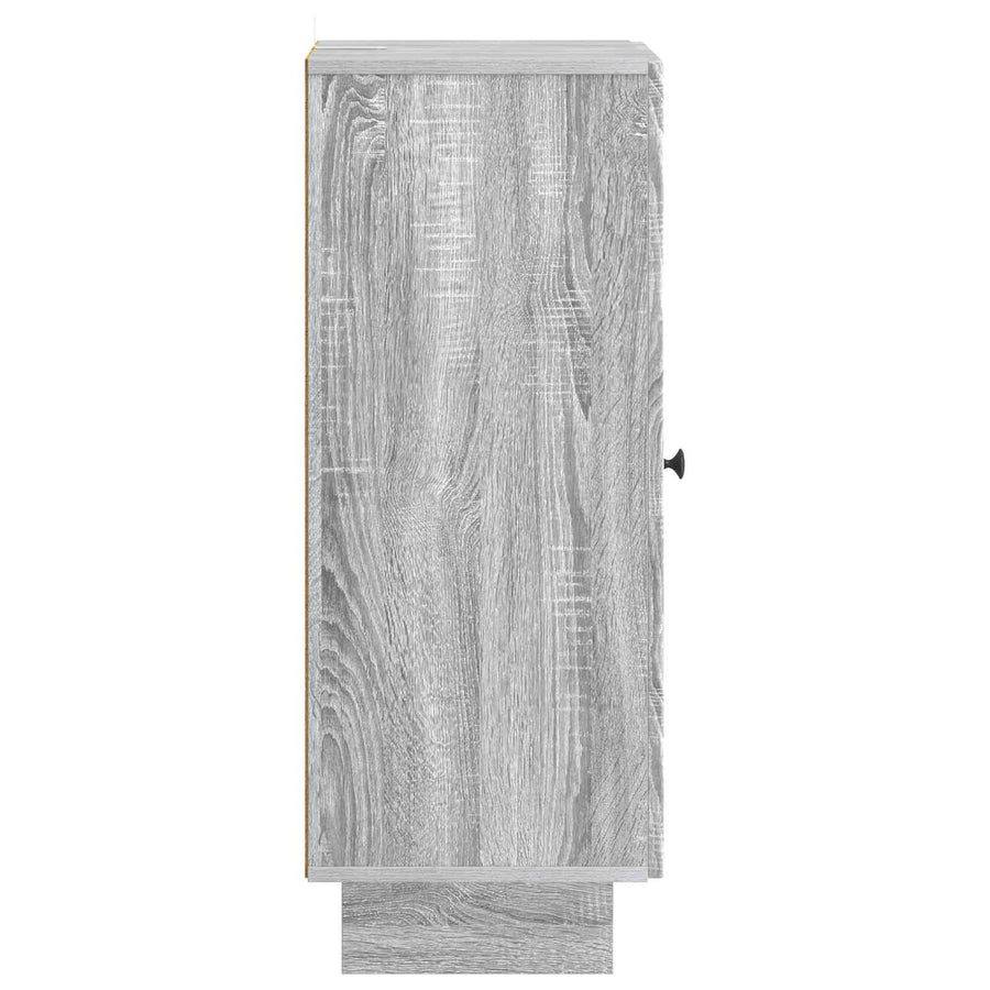 Kast Grijze Sonoma 33 x 34,5 x 90 cm Geconstrueerd hout