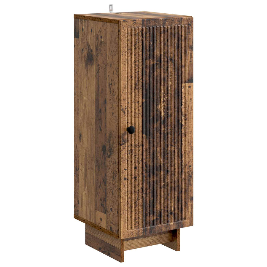 Kast Oudhout 33 x 34,5 x 90 cm Geconstrueerd hout
