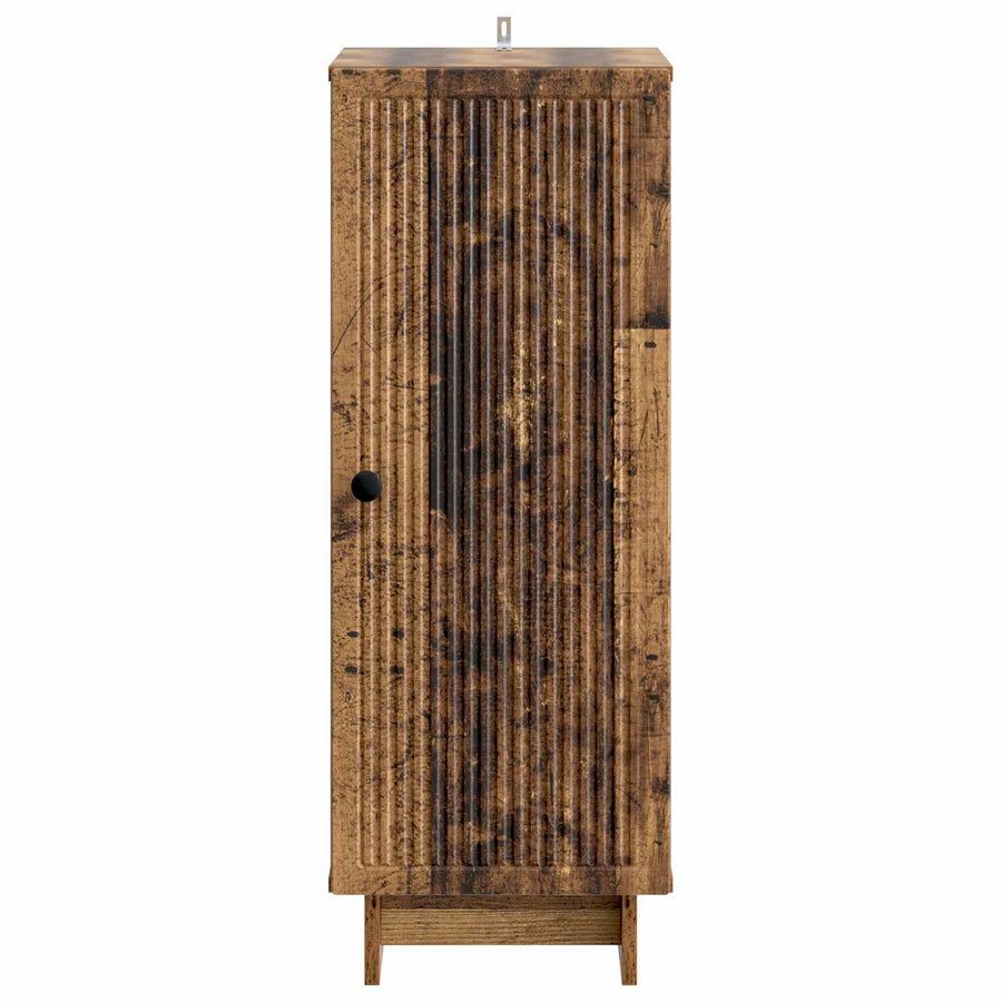 Kast Oudhout 33 x 34,5 x 90 cm Geconstrueerd hout