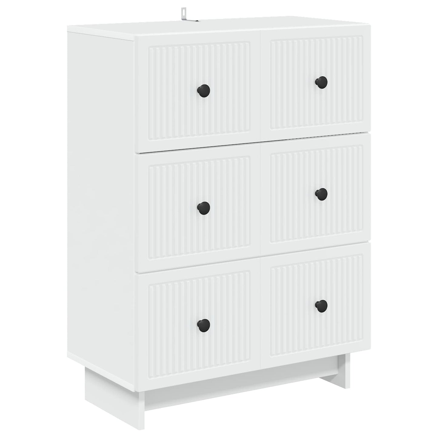 Ladenkast Wit 66 x 34,5 x 90 cm Bewerkt hout