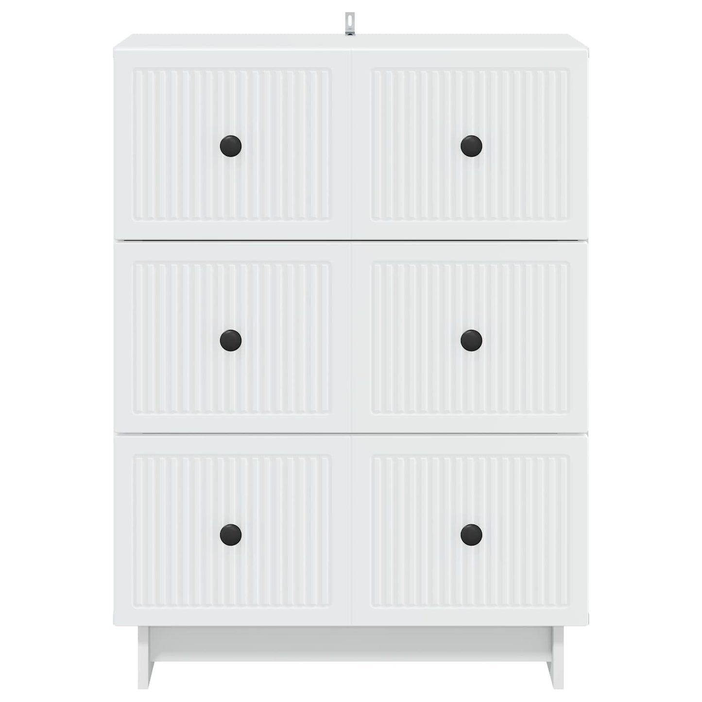 Ladenkast Wit 66 x 34,5 x 90 cm Bewerkt hout