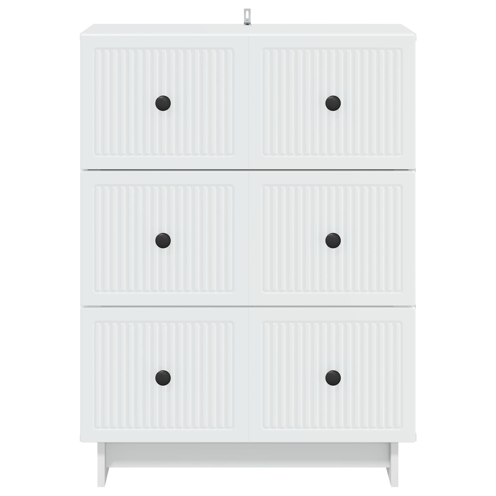 Ladenkast Wit 66 x 34,5 x 90 cm Bewerkt hout