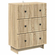 Ladekast Sonoma Eiken 66x34,5x90 cm bewerkt hout