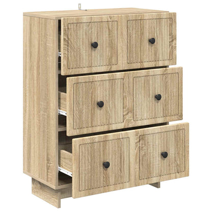 Ladenkast Sonoma Eiken 66 x 34,5 x 90 cm Bewerkt hout