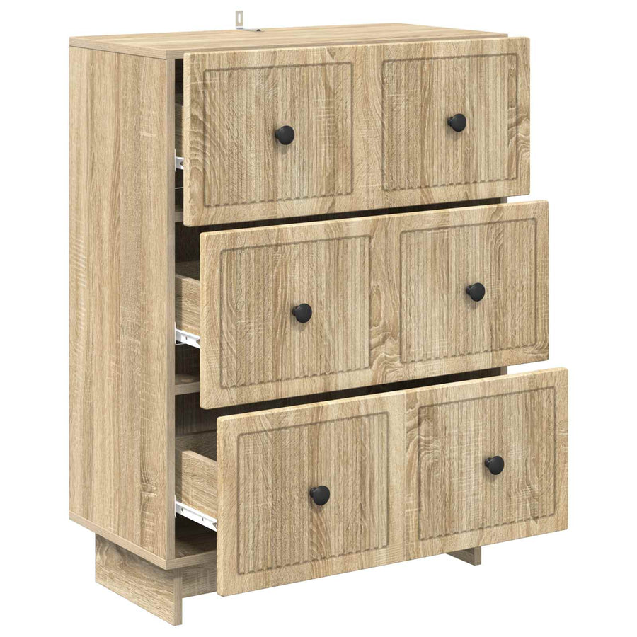 Ladenkast Sonoma Eiken 66 x 34,5 x 90 cm Bewerkt hout