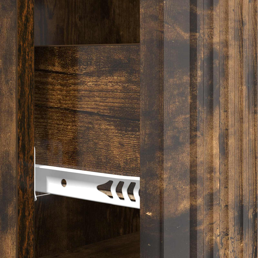 Ladenkast Gerookt eiken 66 x 34,5 x 90 cm Bewerkt hout
