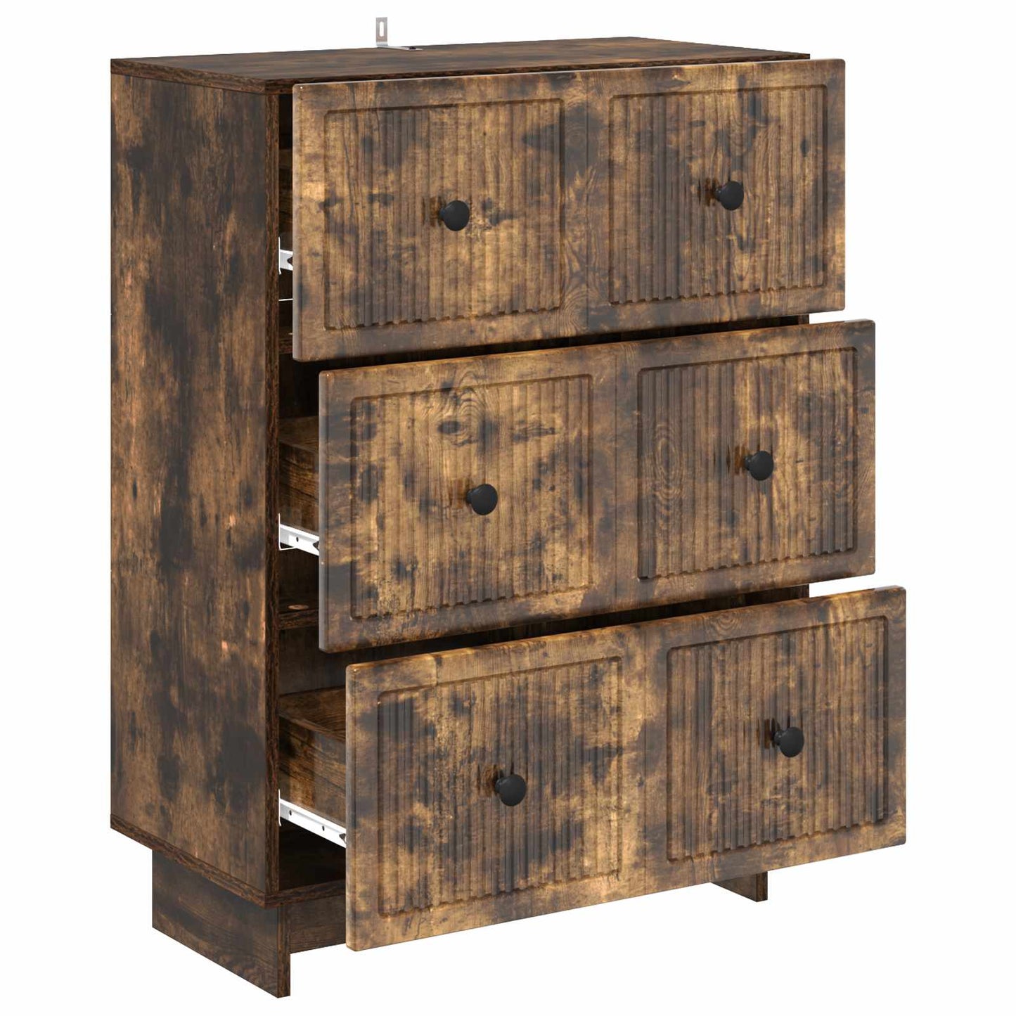 Ladenkast Gerookt eiken 66 x 34,5 x 90 cm Bewerkt hout