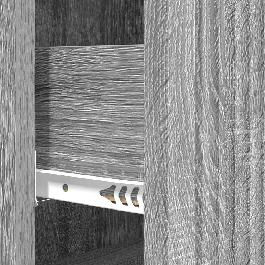 Ladenkast Grijs sonoma 66 x 34,5 x 90 cm Bewerkt hout