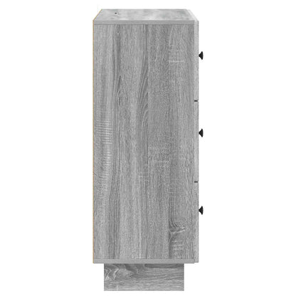 Ladenkast Grijs sonoma 66 x 34,5 x 90 cm Bewerkt hout