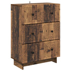 Chest of drawers Old wood 66 x 34.5 x 90 cm Treated wood