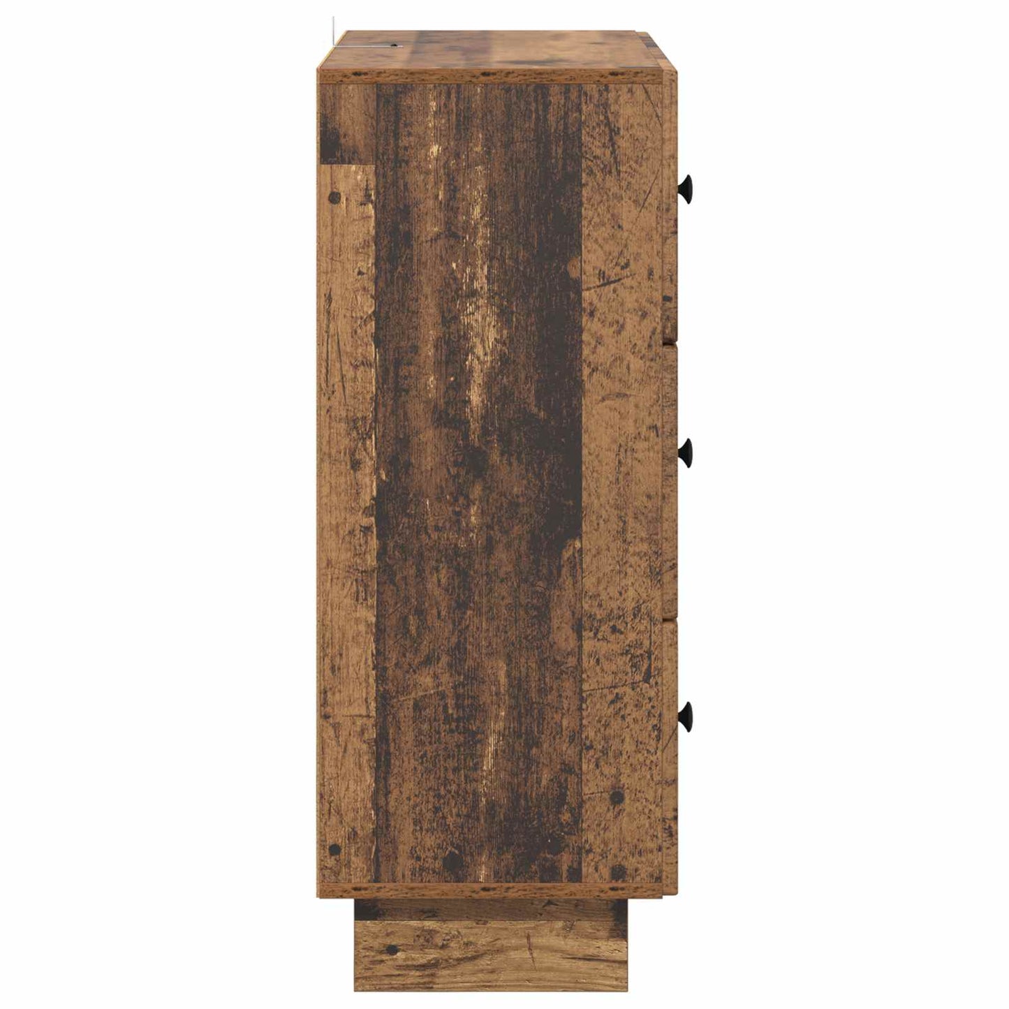 Ladenkast Oud hout 66 x 34,5 x 90 cm Bewerkt hout