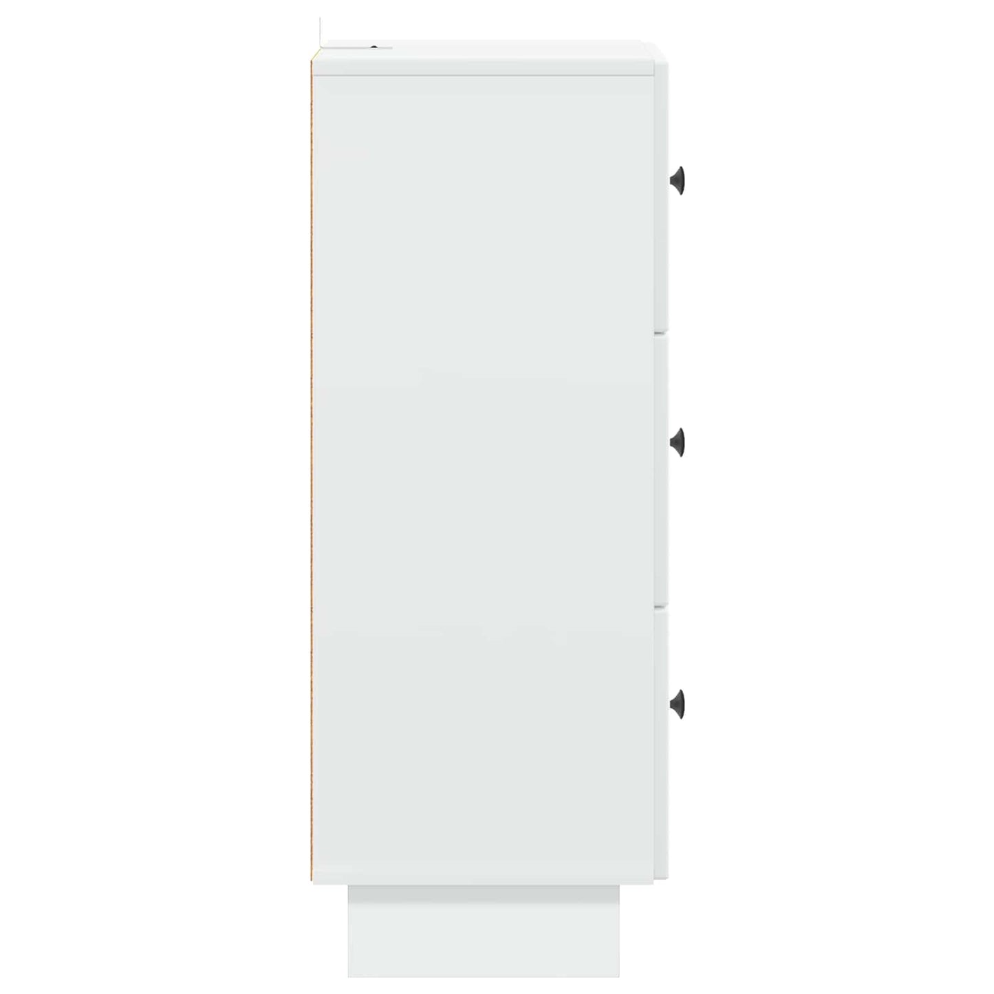 Ladenkast Wit 33 x 34,5 x 90 cm Bewerkt hout