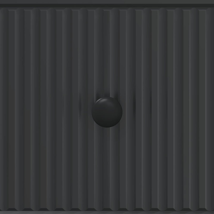 Ladenkast Zwart 33 x 34,5 x 90 cm Bewerkt hout