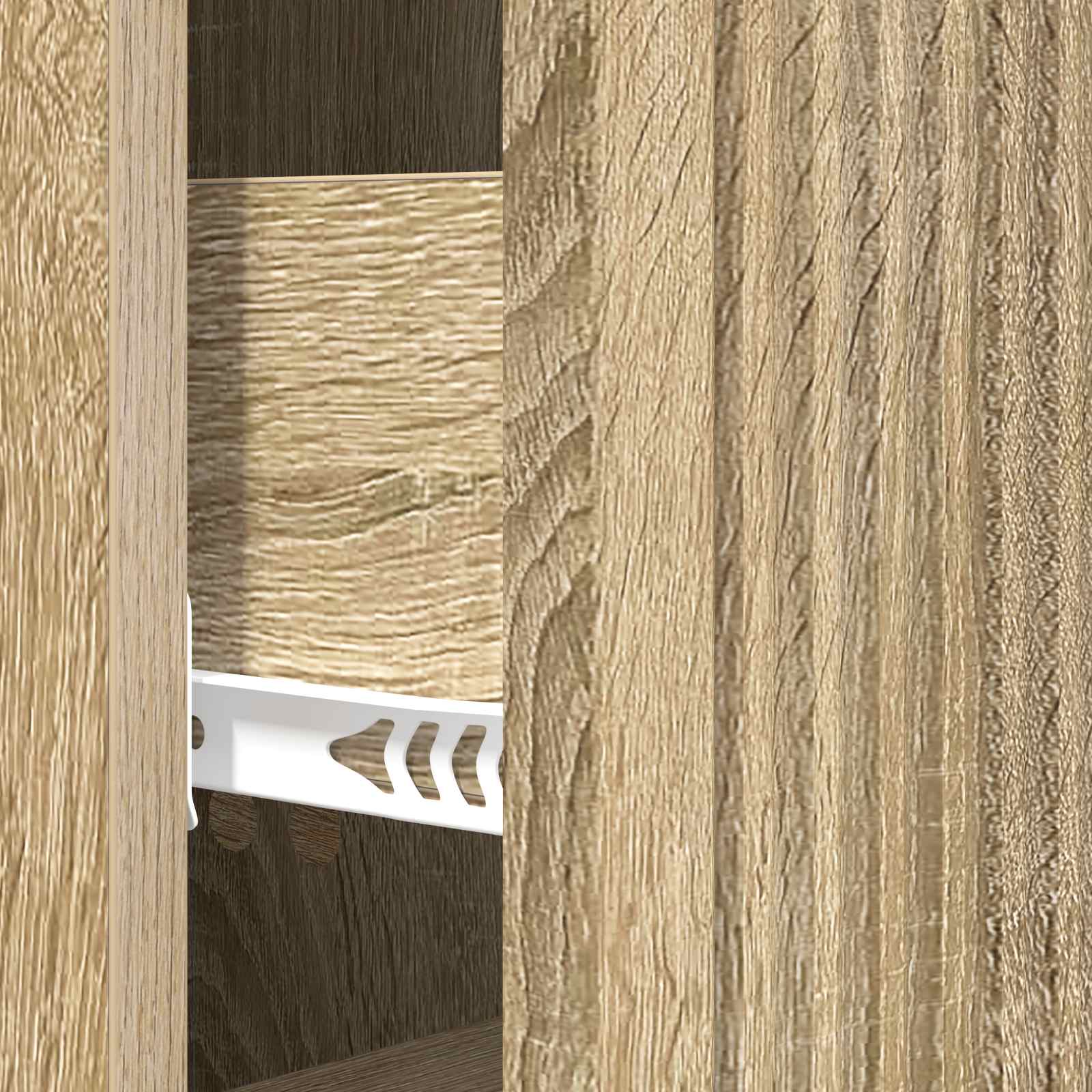 Ladenkast Sonoma Eiken 33 x 34,5 x 90 cm Bewerkt hout