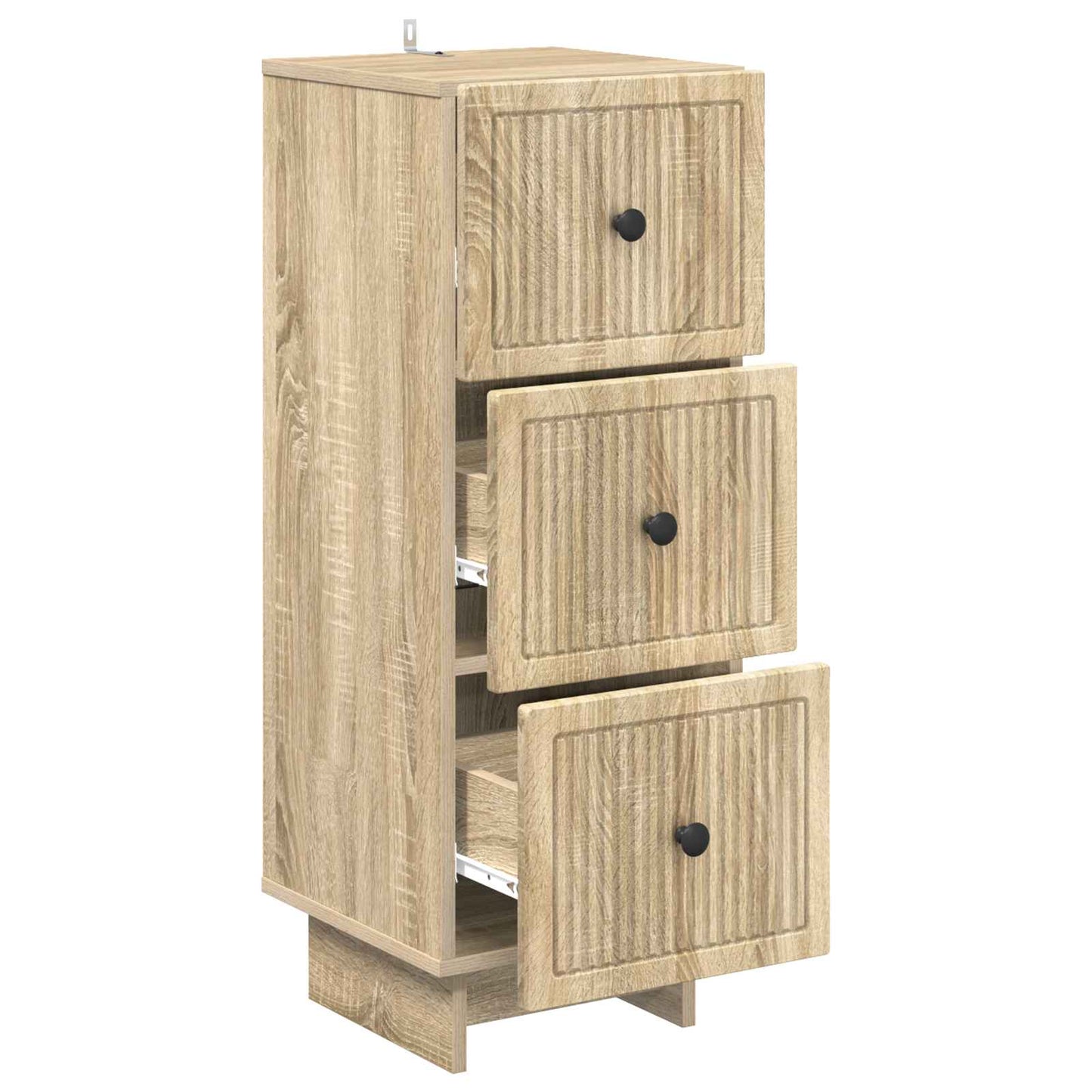 Ladenkast Sonoma Eiken 33 x 34,5 x 90 cm Bewerkt hout