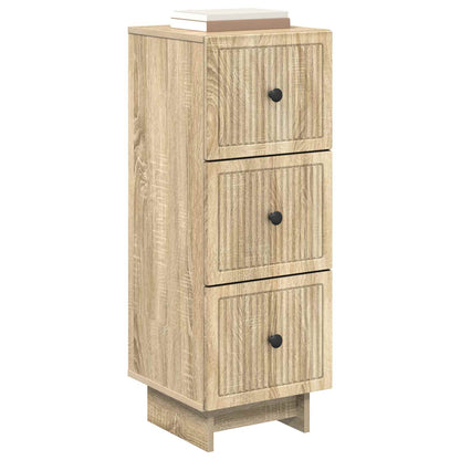 Ladenkast Sonoma Eiken 33 x 34,5 x 90 cm Bewerkt hout