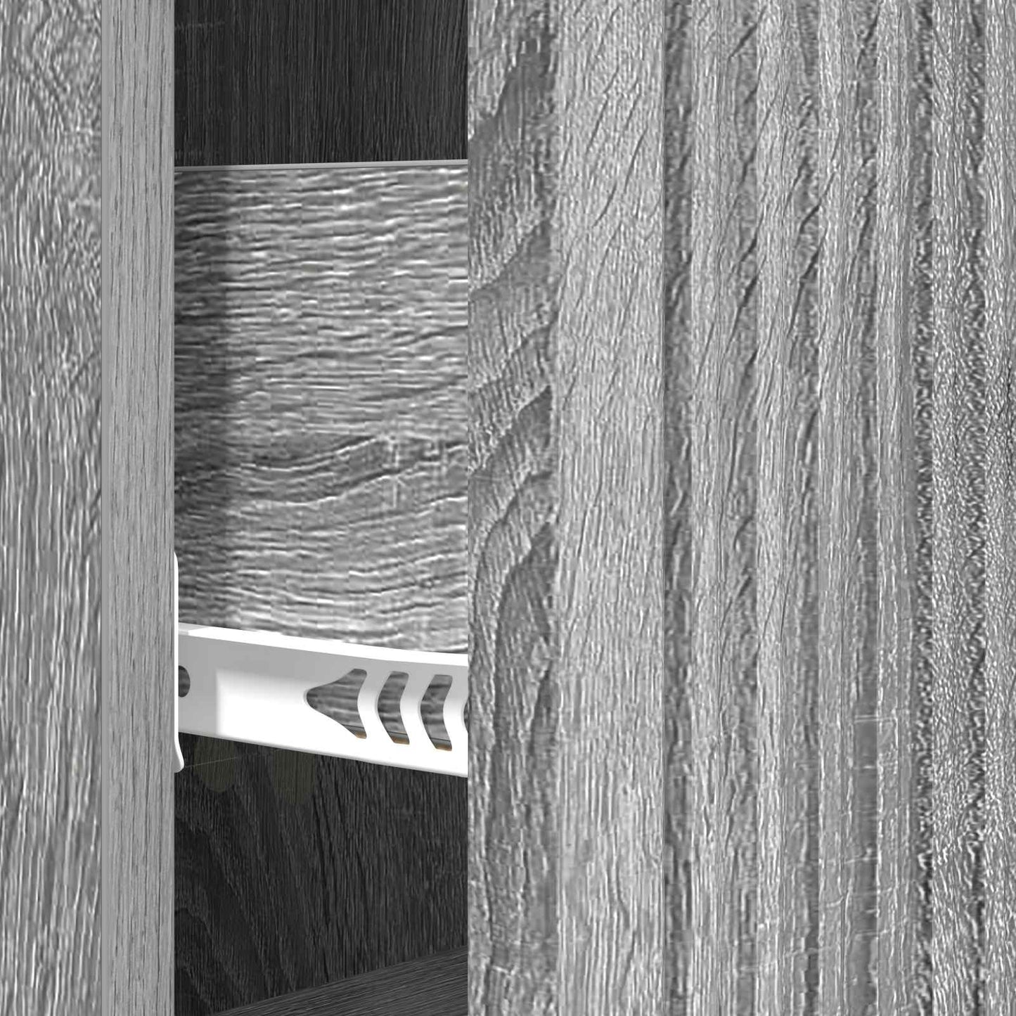 Ladenkast Grijs sonoma 33 x 34,5 x 90 cm Bewerkt hout