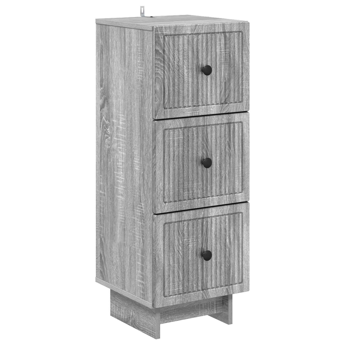 Ladenkast Grijs sonoma 33 x 34,5 x 90 cm Bewerkt hout