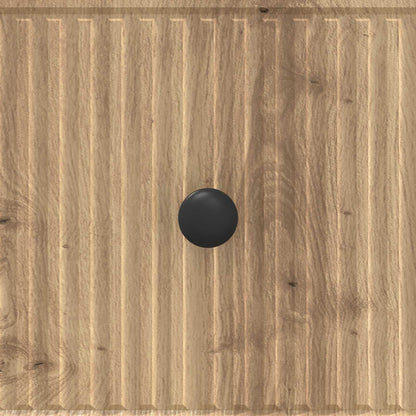 Ladenkast Artisanaal eiken 33 x 34,5 x 90 cm Bewerkt hout