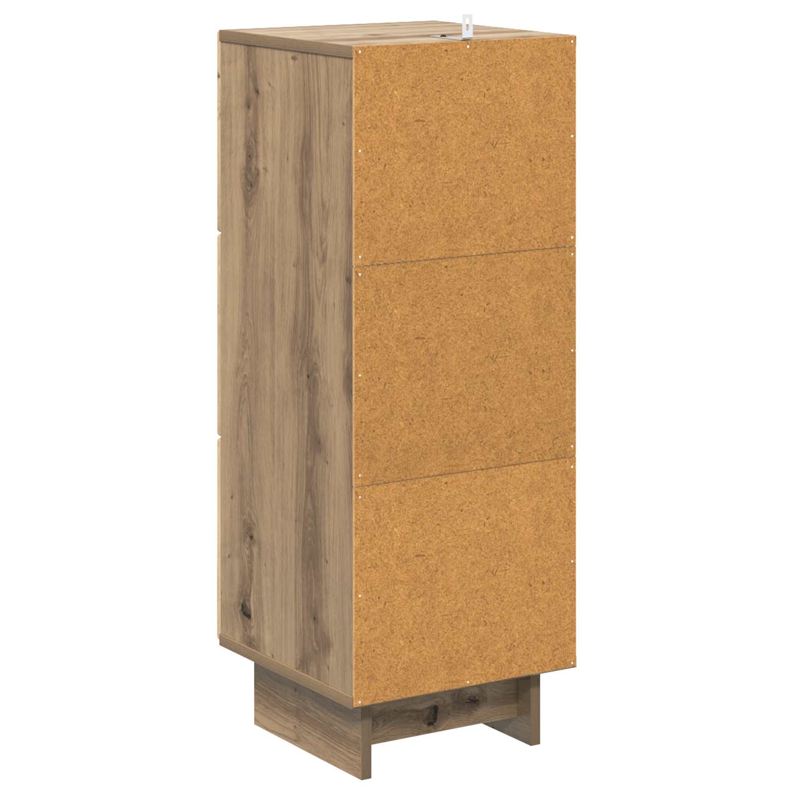 Ladenkast Artisanaal eiken 33 x 34,5 x 90 cm Bewerkt hout
