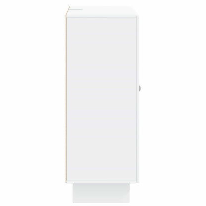 Dressoir met lade Wit 66 x 34,5 x 90 cm Bewerkt hout
